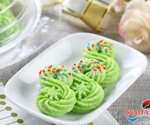 Resep Kue Kering Semprit Pandan